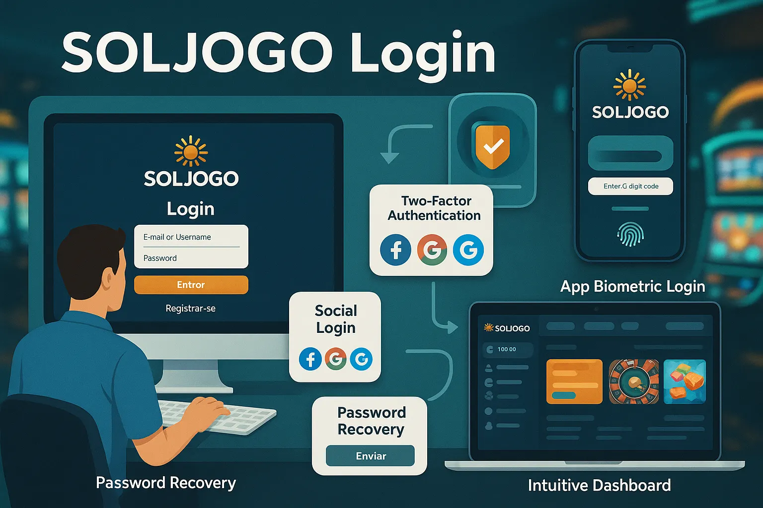 Não Perca tempo, o rRgistro na site SOLJOGO